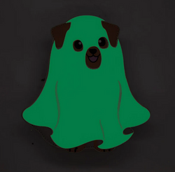 Glow in the Dark Ghost Dog Handbag (ONLINE ORDER ONLY)