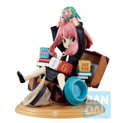 Spy x Family Anya Forger with Block Calendar Mission Start Version 1.5 Ichibansho Statue (ONLINE ORDER ONLY)