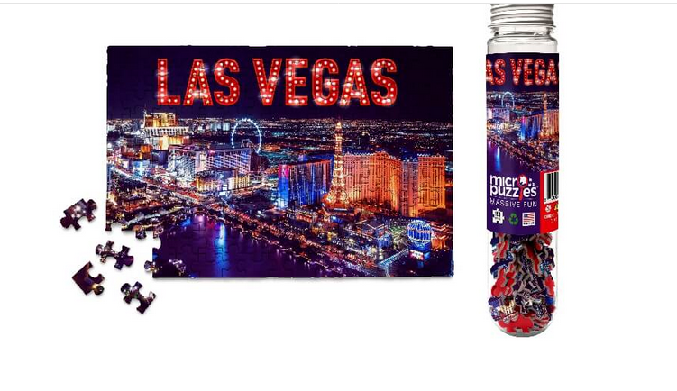 Las Vegas at Night Micro Puzzle (ONLINE ORDER ONLY)