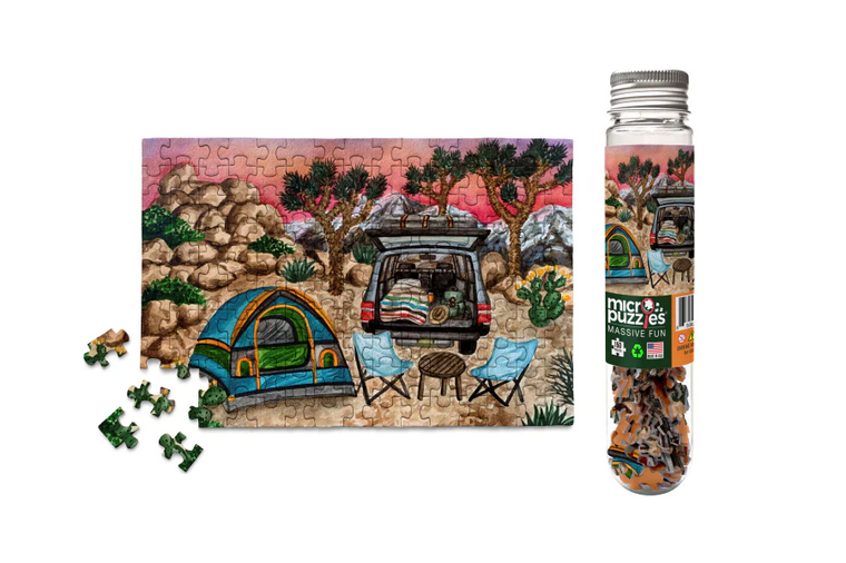 Artists - Kendra VanDruff Camping Joshua National Park Micro Puzzle (ONLINE ORDER ONLY)