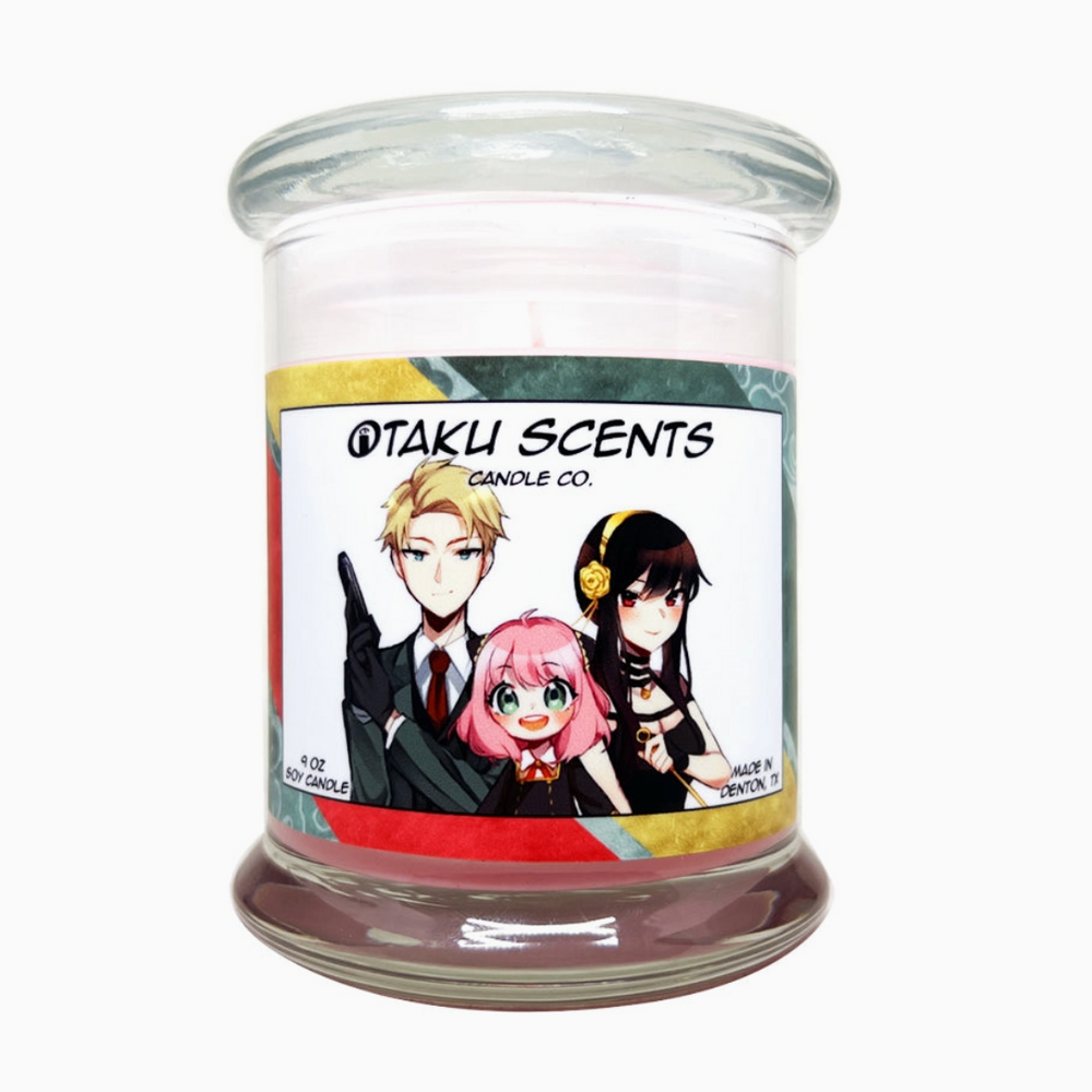 Loid, Yor, and Anya Candle (ONLINE ORDER ONLY)