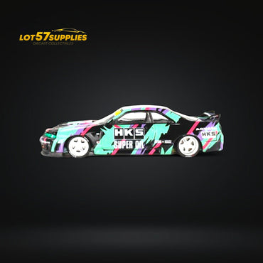 Mini GT x Kaido House Nissan Skyline GT-R R33 HKS Livery V1 1:64 KHMG129 (ONLINE ORDER ONLY)