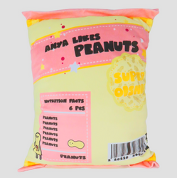 Spy x Family Anya and Peanuts Cookies 16-Inch Plush Pillow (ONLINE ORDER ONLY)