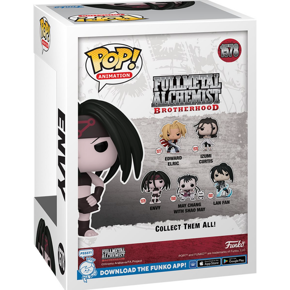Fullmetal Alchemist: Brotherhood Envy Funko Pop! Vinyl Figure #1578 (ONLINE ORDER ONLY)