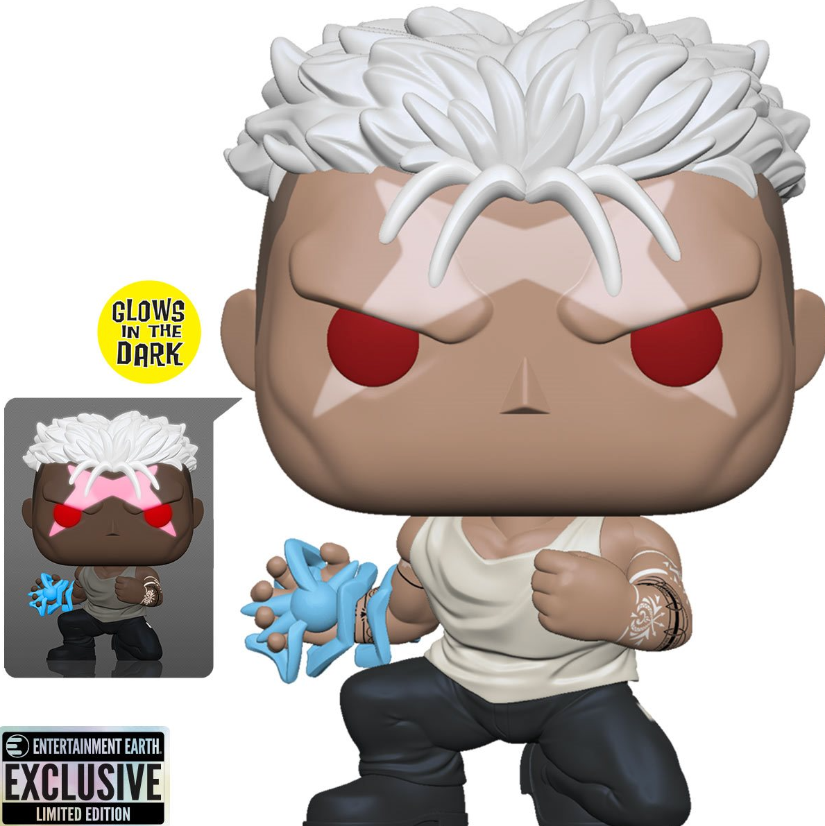 Fullmetal Alchemist: Brotherhood Scar Glow-in-the-Dark Funko Pop! Vinyl Figure #1486 - Entertainment Earth Exclusive (ONLINE ORDER ONLY)