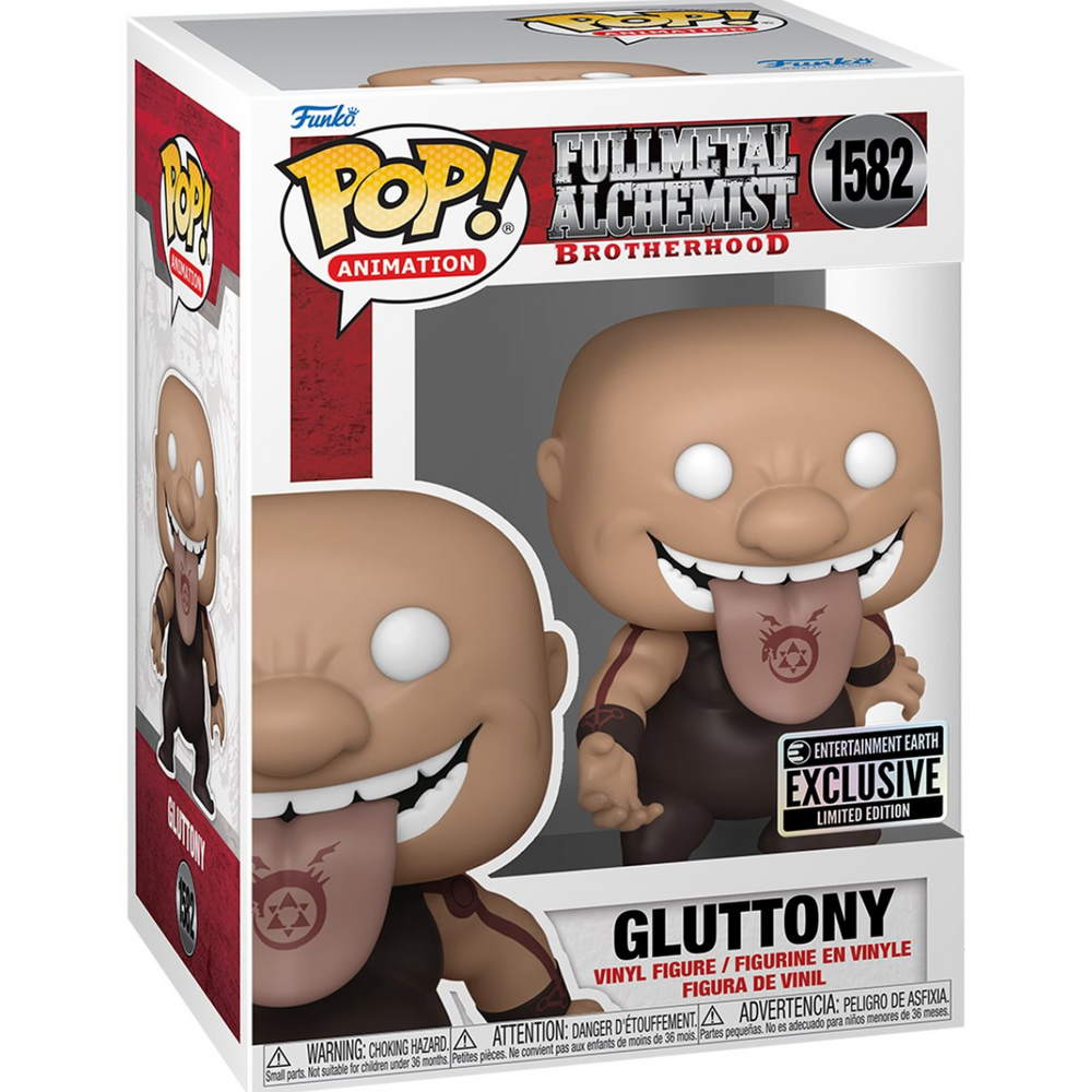 Fullmetal Alchemist: Brotherhood Gluttony Funko Pop! Vinyl Figure #1582 - Entertainment Earth Exclusive (ONLINE ORDER ONLY)
