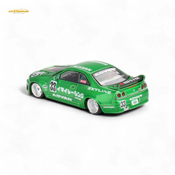 Mini GT x Kaido House Nissan Skyline GT-R R33 IMAI RACING V1 Green 1:64 KHMG150 (ONLINE ORDER ONLY)
