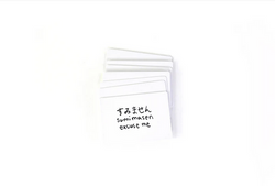 200 Miniature Blank Playing Cards - Half-Size Poker Cards (ONLINE ORDER ONLY)