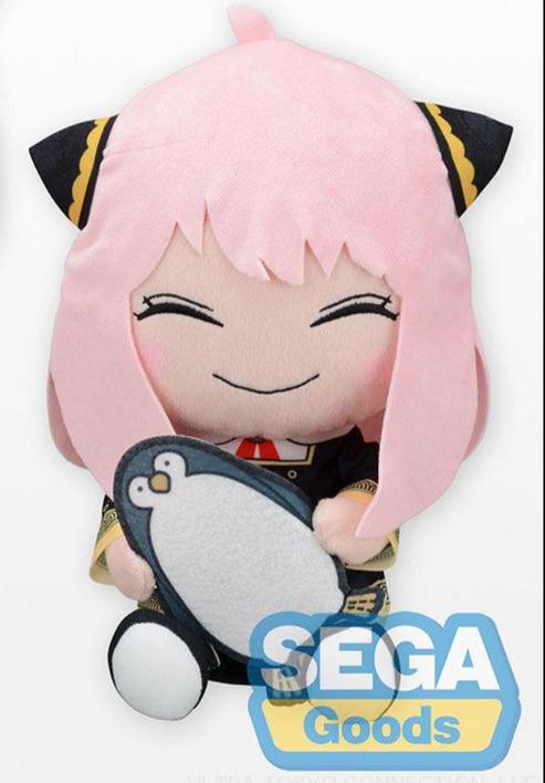 SEGA: Spy x Family - Anya Forger with Penguin SP Plush (ONLINE ORDER ONLY)