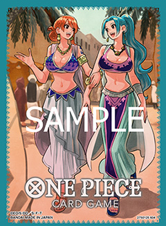 One Piece Card Game Official Sleeves Limited Edition 1 Nami and Vivi