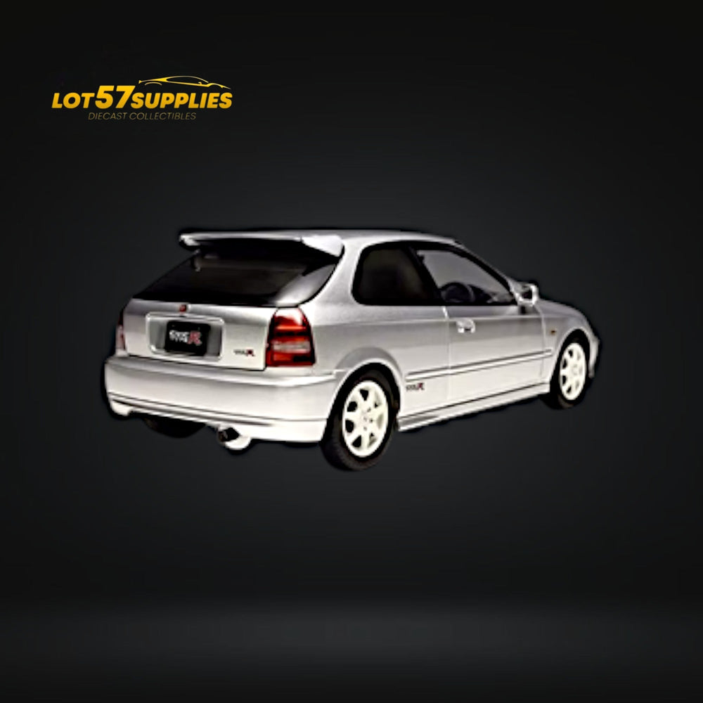 MOTORHELIX Honda Civic Type-R EK9-120 SILVER 1:18 (ONLINE ORDER ONLY)