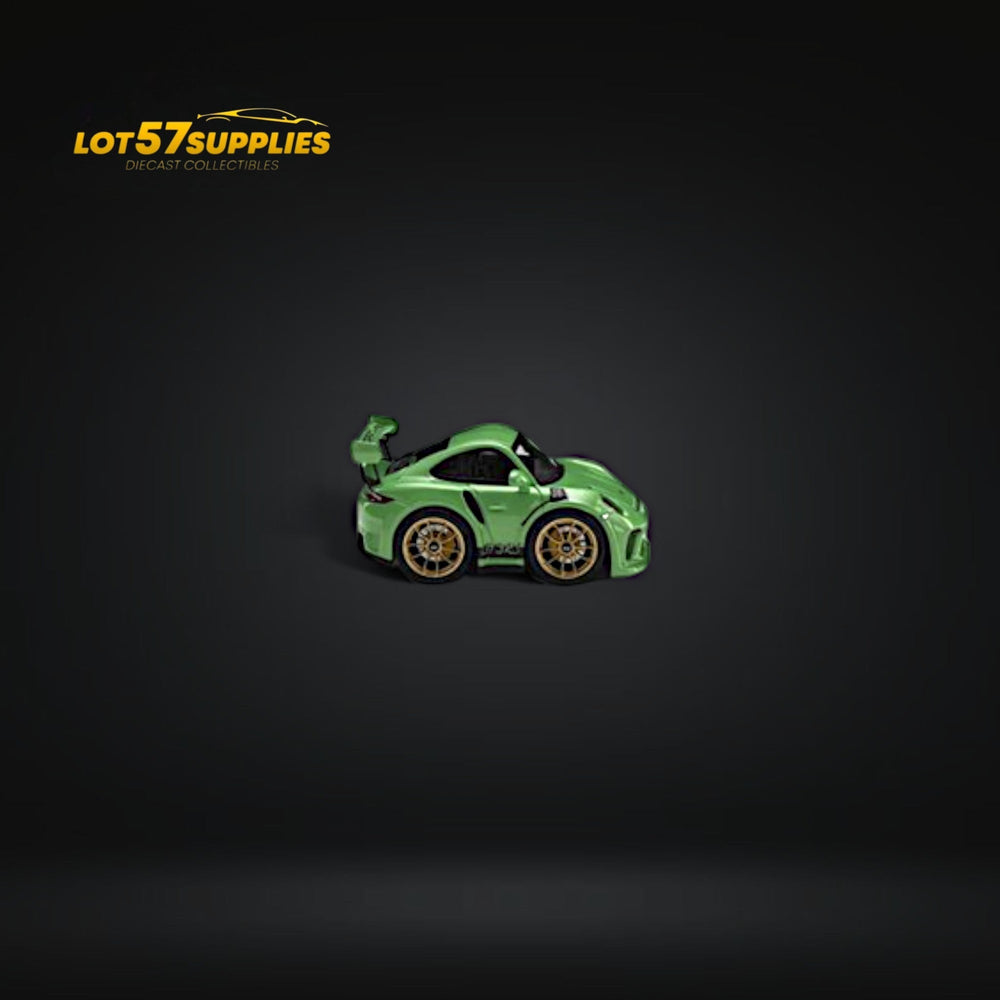 MINICRAFTSMAN 911 GT3 RS Egg Cart GREEN Limited to 299 PCS 1:64 Resin (ONLINE ORDER ONLY)