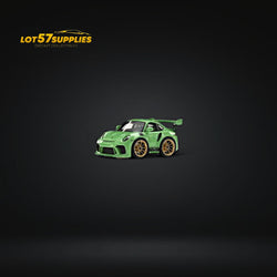 MINICRAFTSMAN 911 GT3 RS Egg Cart GREEN Limited to 299 PCS 1:64 Resin (ONLINE ORDER ONLY)