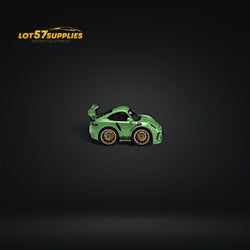 MINICRAFTSMAN 911 GT3 RS Egg Cart GREEN Limited to 299 PCS 1:64 Resin (ONLINE ORDER ONLY)