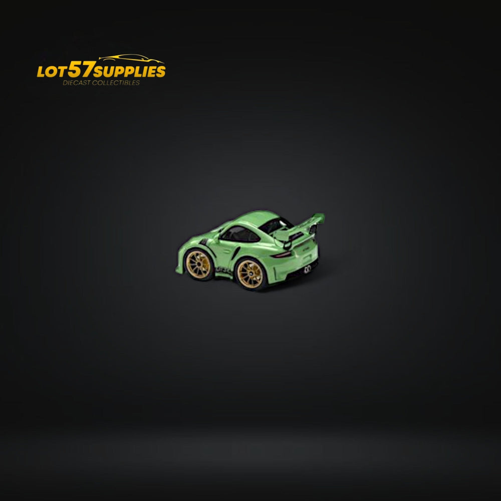 MINICRAFTSMAN 911 GT3 RS Egg Cart GREEN Limited to 299 PCS 1:64 Resin (ONLINE ORDER ONLY)