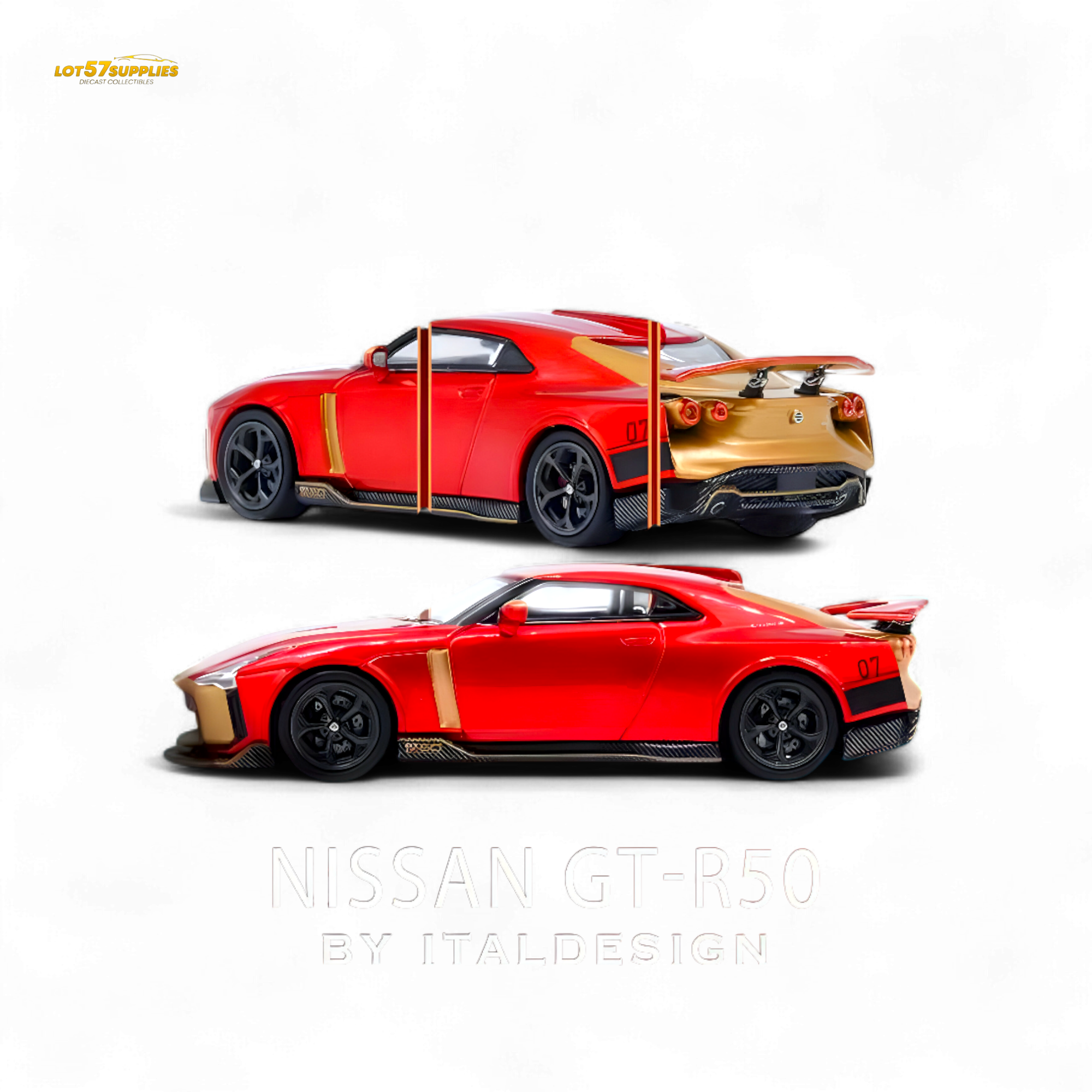 (Pre-Order) INNO64 R50 GT-R - Red 1/64 (ONLINE ORDER ONLY)