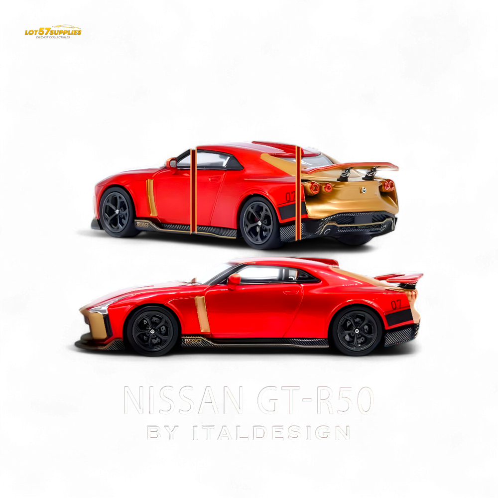(Pre-Order) INNO64 R50 GT-R - Red 1/64 (ONLINE ORDER ONLY)