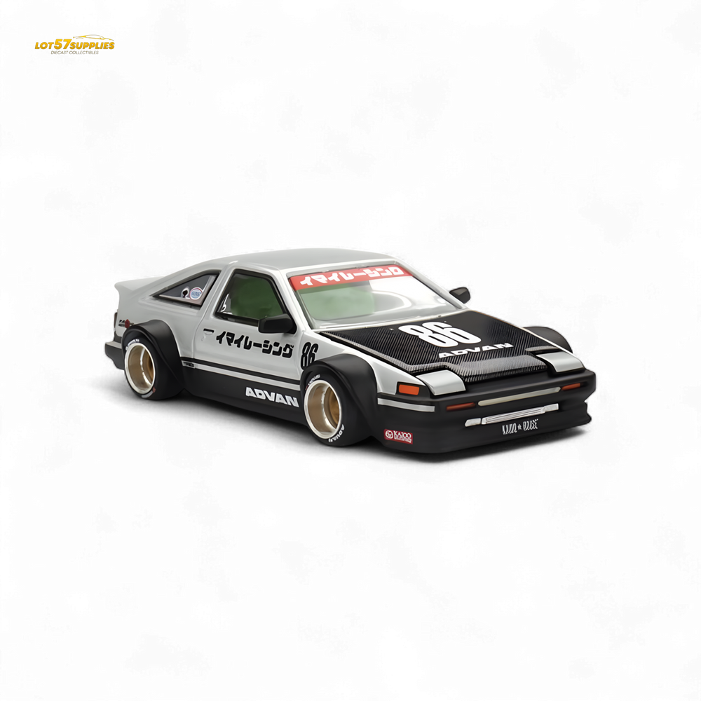 (Pre-Order) KAIDO Toyota AE86 Sprinter Trueno Kaido Street V2 - 1/64 (ONLINE ORDER ONLY)