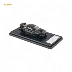 MicroTurbo Custom 180SX Type X Metallic Black MIYABI 1:64 (ONLINE ORDER ONLY)