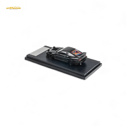 MicroTurbo Custom 180SX Type X Metallic Black MIYABI 1:64 (ONLINE ORDER ONLY)