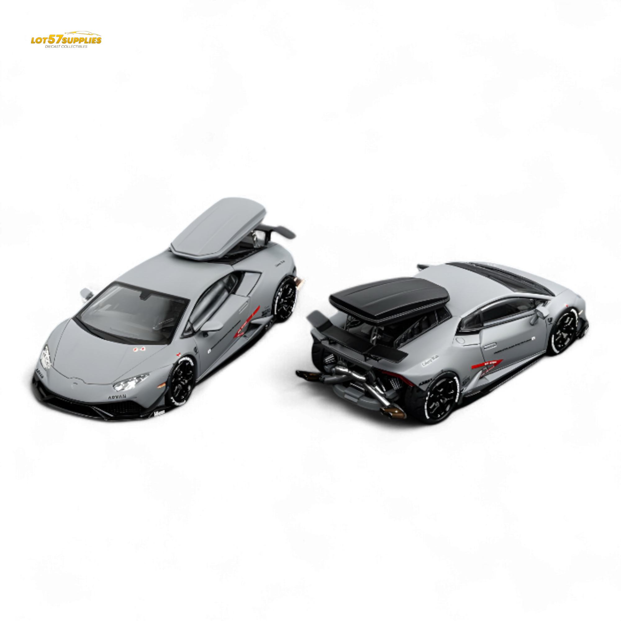 FindClassically Lamborghini Cartelfunds LP610-4 Twin Turbo - Gray 1:64 (ONLINE ORDER ONLY)