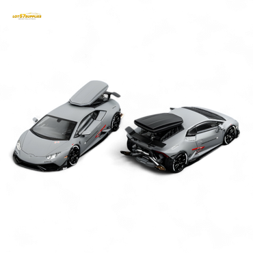 FindClassically Lamborghini Cartelfunds LP610-4 Twin Turbo - Gray 1:64 (ONLINE ORDER ONLY)