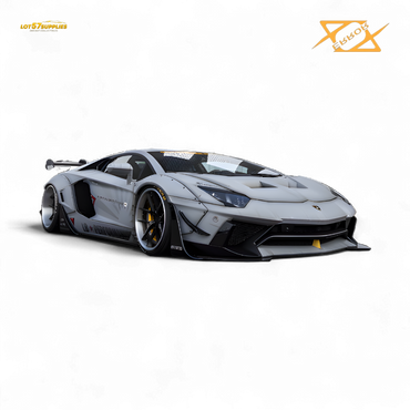 (Pre-Order) 404error LBWK Aventador 2.0 - Fighter Gray 1:64 (ONLINE ORDER ONLY)