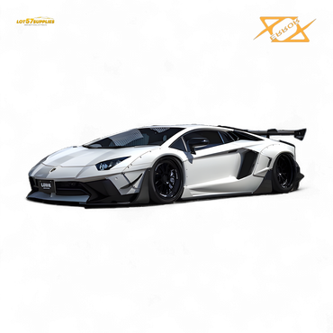 (Pre-Order) 404error LBWK Aventador 2.0 - White 1:64 (ONLINE ORDER ONLY)