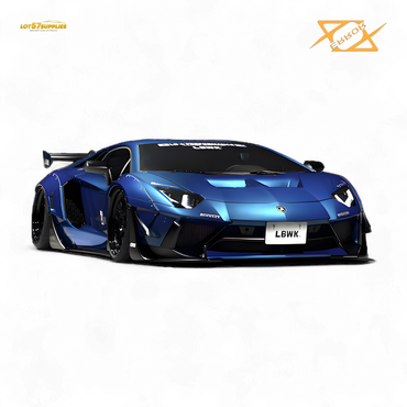 (Pre-Order) 404error LBWK Aventador 2.0 - Matel Blue 1:64 (ONLINE ORDER ONLY)