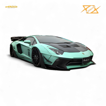 (Pre-Order) 404error LBWK Aventador 2.0 - Tiff Blue 1:64 (ONLINE ORDER ONLY)