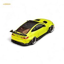 SW BMW G82 M4 Wide-Body Modified - Sao Paulo Yellow 1:64 (ONLINE ORDER ONLY)