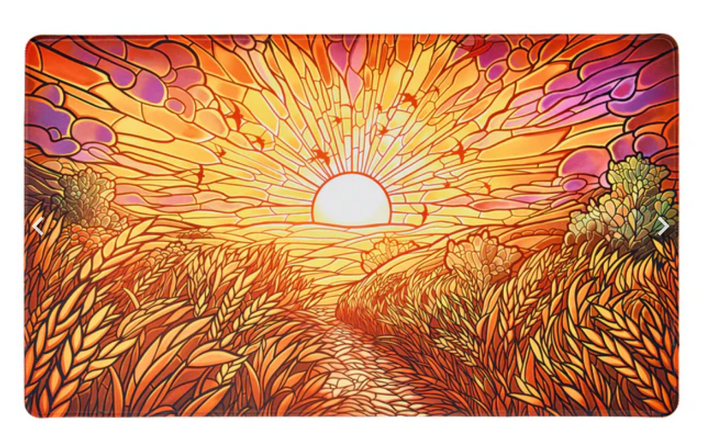 STANDARD PLAYMAT 24" X 14" (STITCHED)