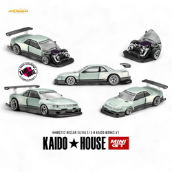 (Pre-Order) Kaido House Nissan Silvia S13-R - 1:64 (ONLINE ORDER ONLY)