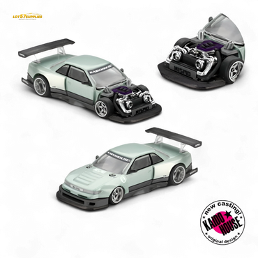 (Pre-Order) Kaido House Nissan Silvia S13-R - 1:64 (ONLINE ORDER ONLY)