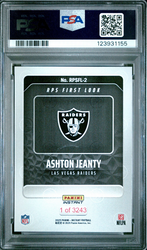 Graded 2025 Panini Instant Ashton Jeanty #RPSFL2 RPS First Look Rookie RC Football Card PSA 9 Mint (ONLINE ORDER ONLY)