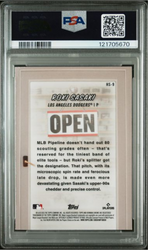 Graded 2025 Topps Bowman Roki Sasaki #HS9 Hobby Stars Rookie RC Baseball Card PSA 10 Gem Mint (ONLINE ORDER ONLY)