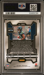 Graded 2023 Panini Prizm Jaxon Smith-Njigba #390 Green Wave Rookie RC Football Card PSA 10 Gem Mint (ONLINE ORDER ONLY)