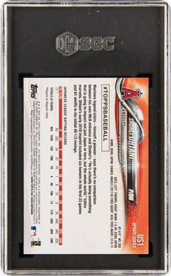 Graded 2018 Topps Update Shohei Ohtani #US1 Pitching In Red Jersey Rookie RC Baseball Card SGC 10 Gem Mint (ONLINE ORDER ONLY)