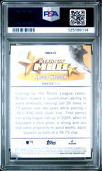 Graded 2025 Topps Jacob Wilson #SMLB31 Stars of MLB Rookie RC Baseball Card PSA 10 Gem Mint (ONLINE ORDER ONLY)