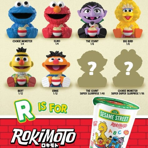 [Arriving Spring 2026] Funmaker Inc. ROKIMOTO x Sesame Street Series One Blind Cup (ONLINE ORDER ONLY)