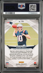 Graded 2024 Panini Phoenix Drake Maye #179 Silver Rookie RC Football Card PSA 10 Gem Mint (ONLINE ORDER ONLY)