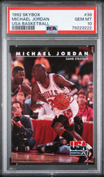 Graded 1992 Skybox Michael Jordan #39 USA Basketball Card PSA 10 Gem Mint (ONLINE ORDER ONLY)