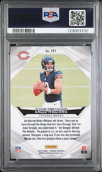 Graded 2024 Panini Phoenix Caleb Williams #151 Wave Rookie RC Football Card PSA 10 Gem Mint (ONLINE ORDER ONLY)