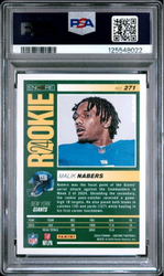 Graded 2024 Panini Encore Malik Nabers #271 Rookie RC Football Card PSA 10 Gem Mint (ONLINE ORDER ONLY)
