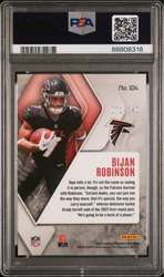 Graded 2023 Panini Phoenix Bijan Robinson #104 Fire Burst /340 Rookie RC Football Card PSA 10 Gem Mint (ONLINE ORDER ONLY)