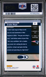 Graded 2024 Panini Donruss Drake Maye #21 Retro 2004 Rookie RC Football Card PSA 10 Gem Mint (ONLINE ORDER ONLY)