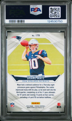 Graded 2024 Panini Phoenix Drake Maye #179 Lazer Rookie RC Football Card PSA 10 Gem Mint (ONLINE ORDER ONLY)