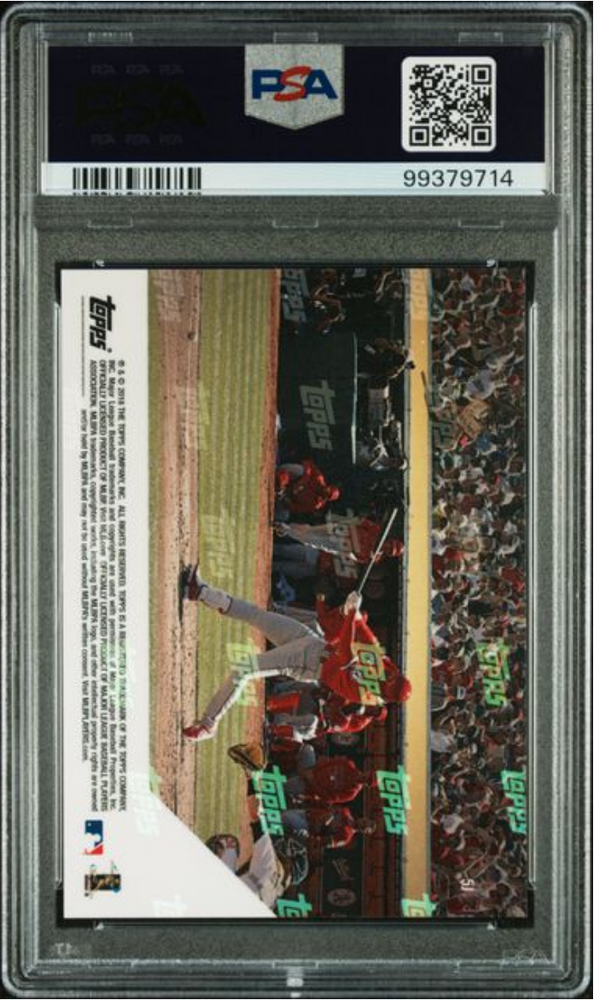Graded 2018 Topps Now Shohei Ohtani #5J Japanese Rookie RC Baseball Card PSA 10 Gem Mint (ONLINE ORDER ONLY)