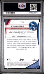 Graded 2024 Topps Bowmans Best Dylan Crews #TP30 Top Prospects Purple Mojo /250 Rookie RC Baseball Card PSA 10 Gem Mint (ONLINE ORDER ONLY)