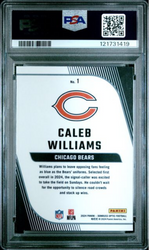 Graded 2024 Panini Donruss Optic Caleb Williams #1 Rookie Primary Colors Rookie RC Football Card PSA 10 Gem Mint (ONLINE ORDER ONLY)